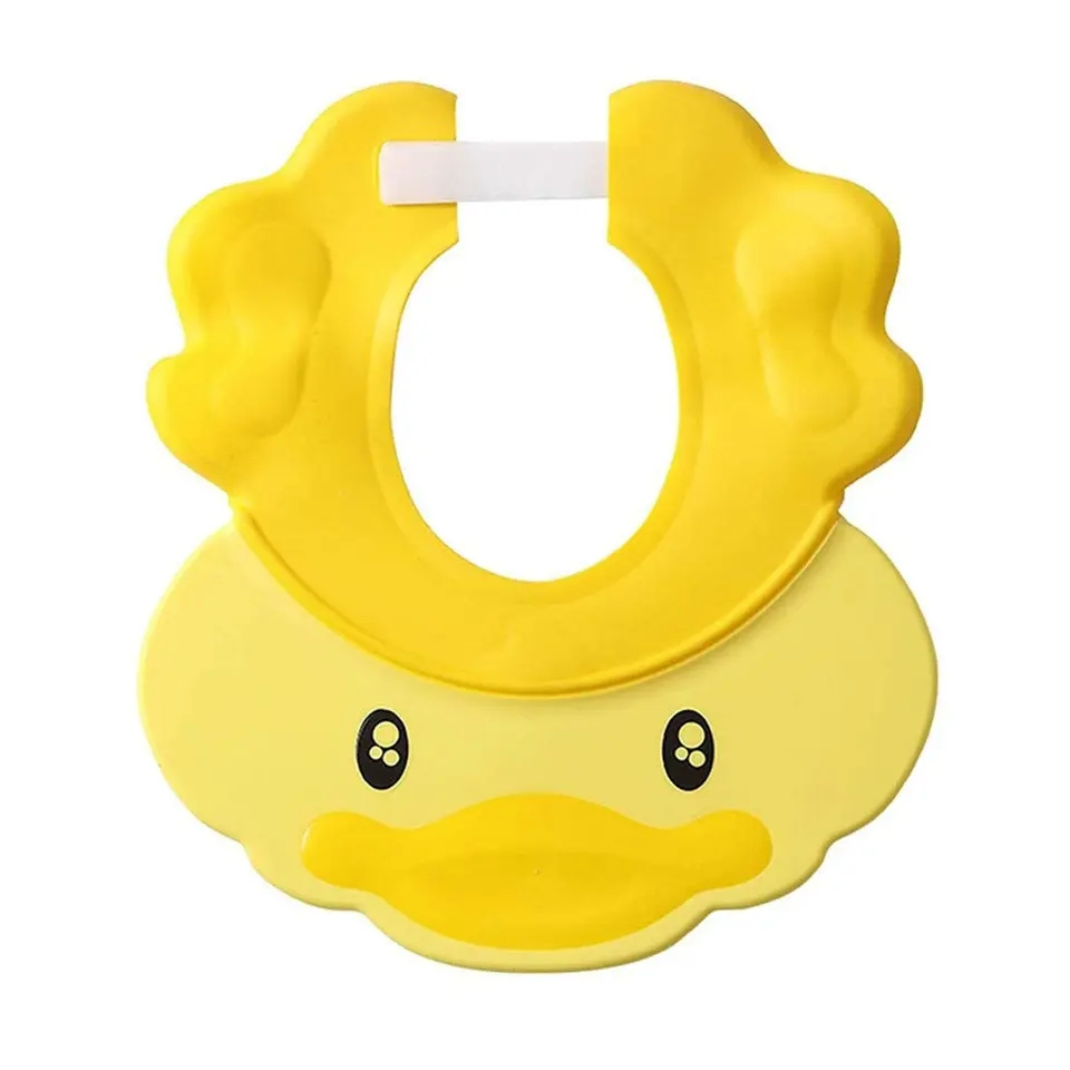 Shower Bath Silicone Cap Soft Adjustable Head Protector Shampoo Cap