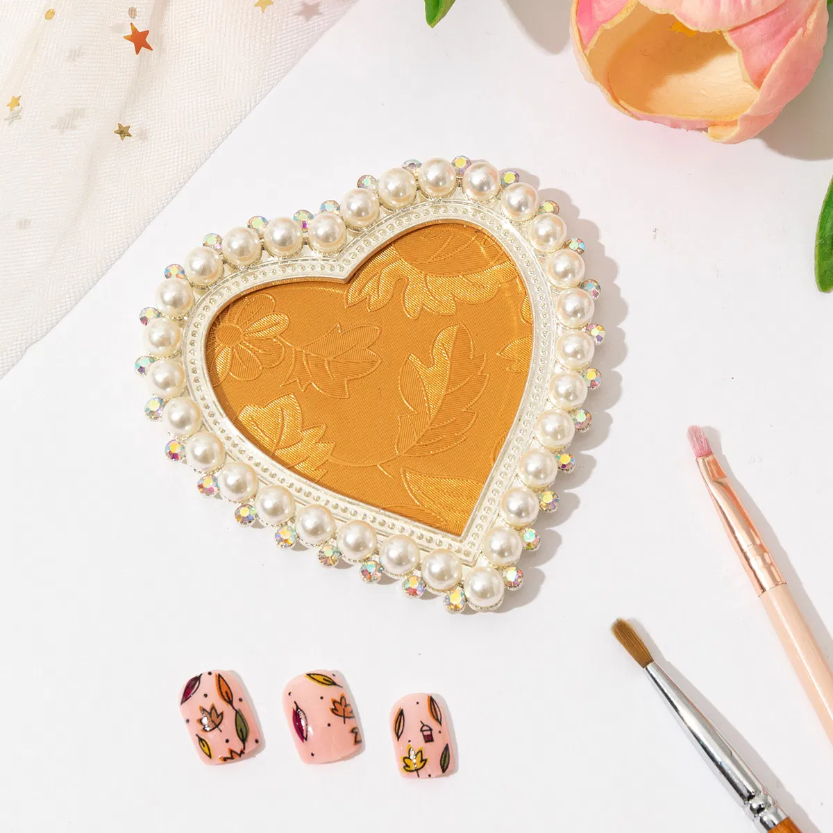 New Nail Pearl Display Board Stand Finished Nail Piece Tool