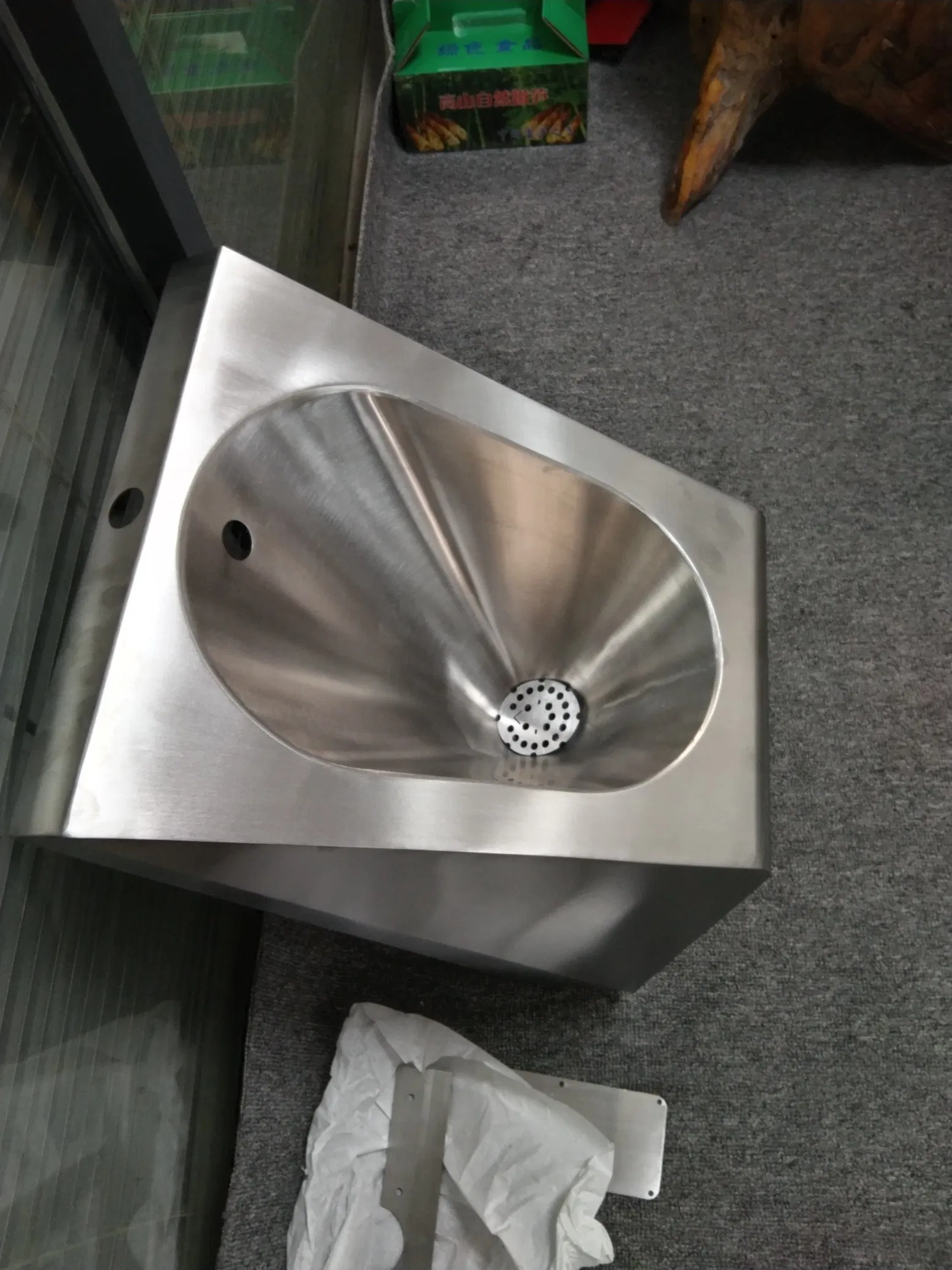 Stainless Steel Wall Mounted Automatic Bathroom Toilet Inductive Urinal Flusher