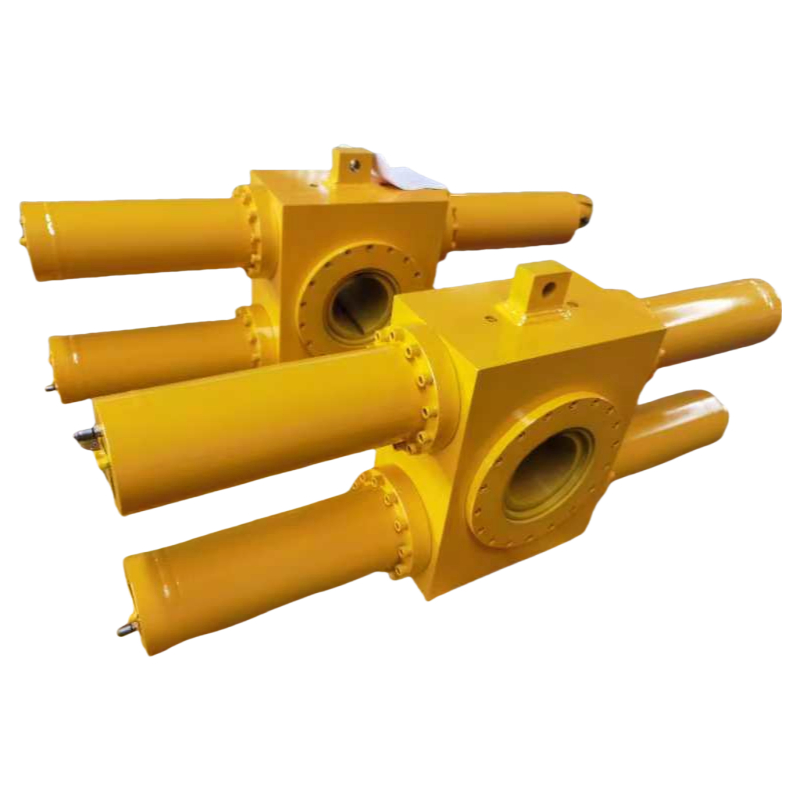 Гидроцилиндр поворотный двухстороннего действия 40-130°