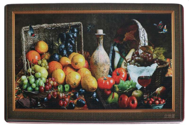 Modern Design Water Absorption Plastic Kitchen Mat