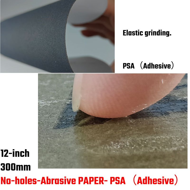 Msjbp Abrasive Factory Adhesive 12inches 300mm Metallographic Sandpaper Sanding Disc for Grinding