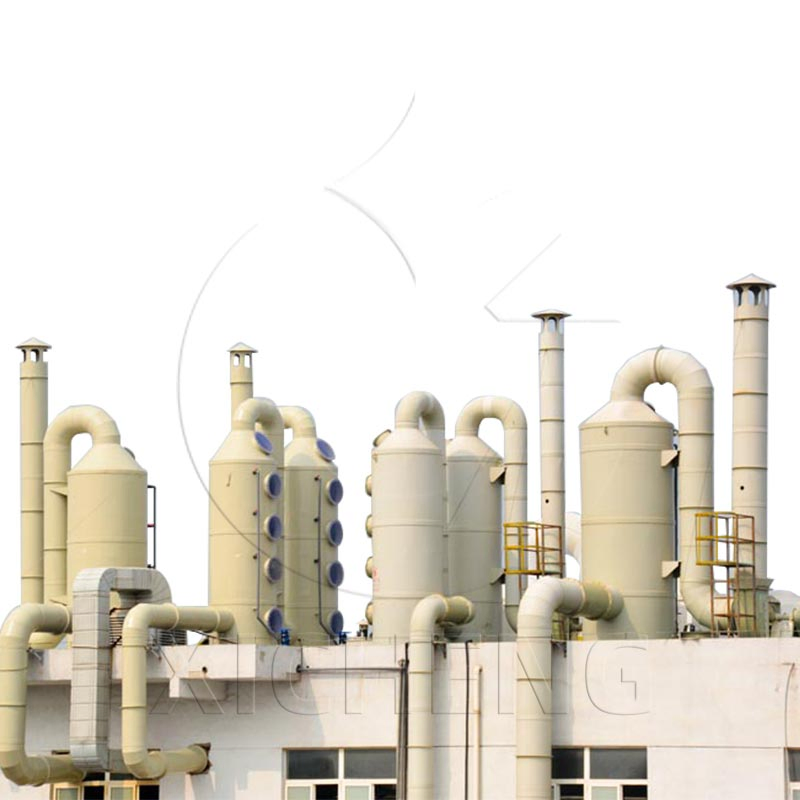 Exhaust Gas Scrubber for Incinerator Flue Gas Treatment