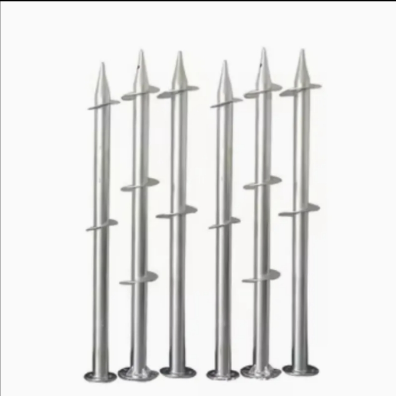 Use in Gravel and Clay Screw Piles Suitable High Strength and Corrosion-Resistant Easy and Secure Installation