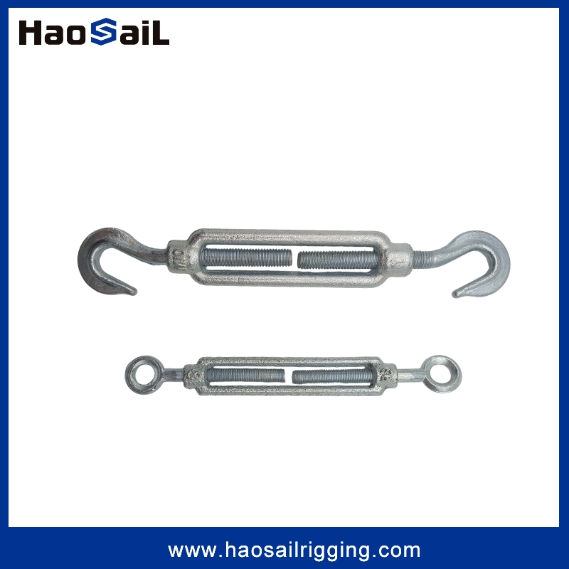 Factory Price Corrosion Resistant Italian Type Turnbuckle with Eye & Eye Hook&Hook