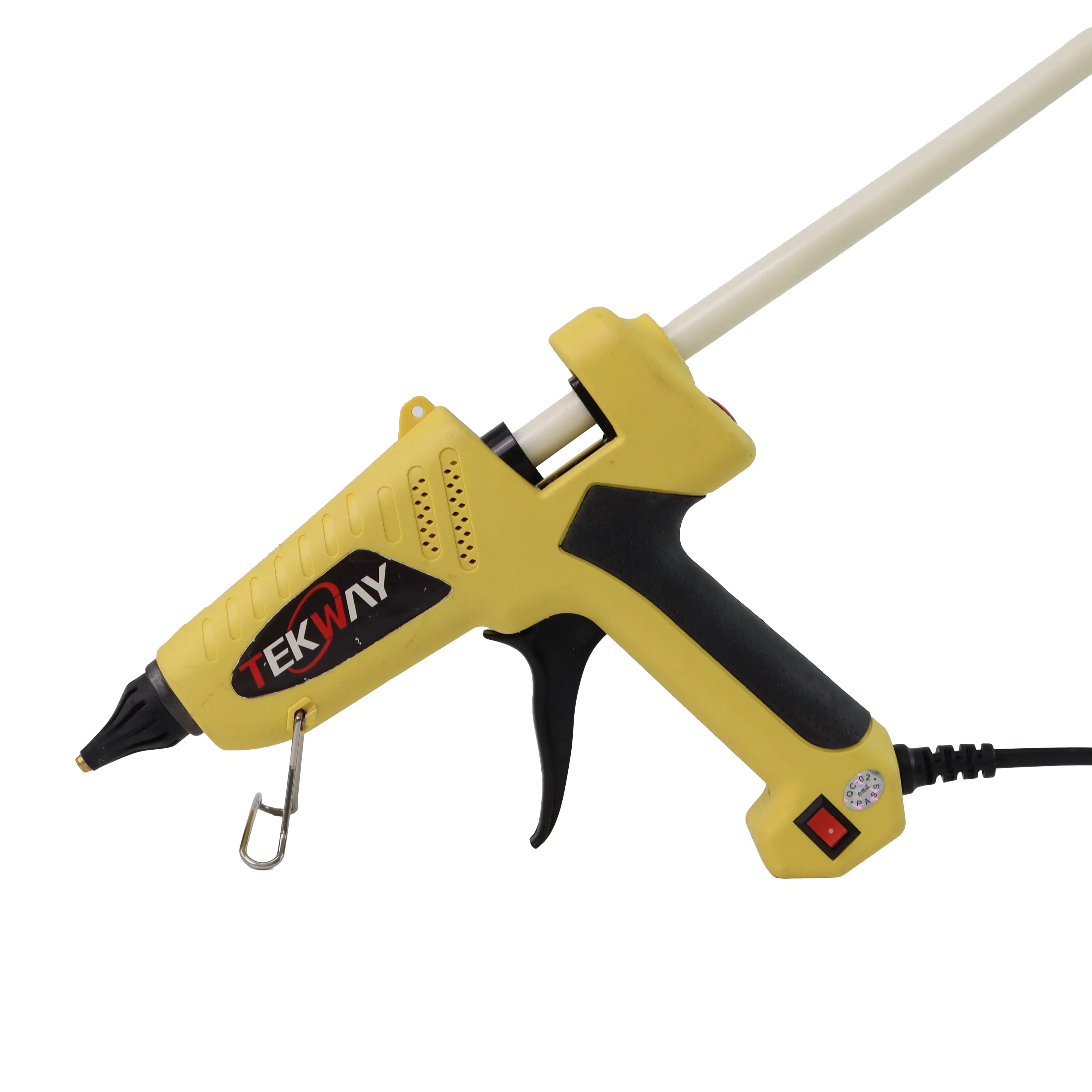 Термоклеевой пистолет CRECRA 60-100Вт с клеевыми стержнями 11мм