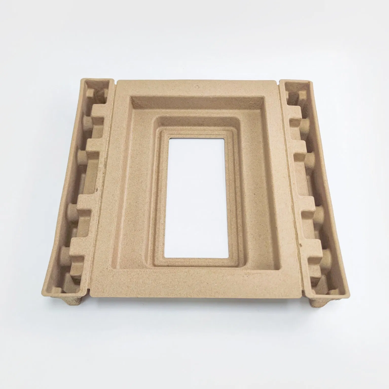 Kbd Pulp Molded Box for Industrial Parts Biodegradable and Eco-Friendly