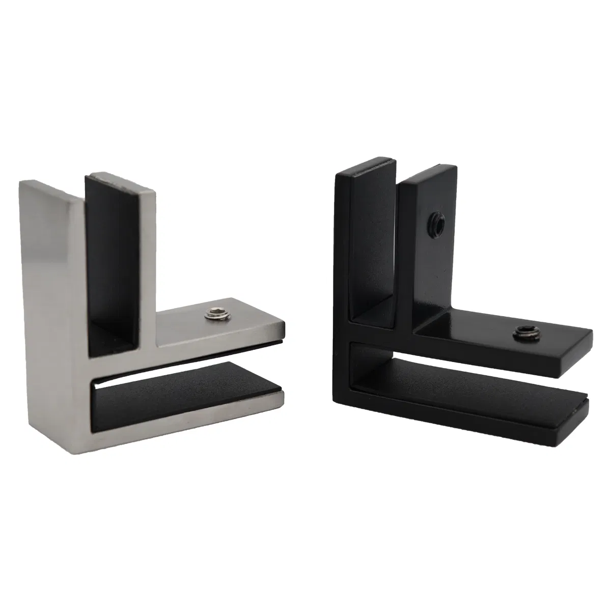 Stainless Steel 90 Degree Glass to Glass Corner Clamp