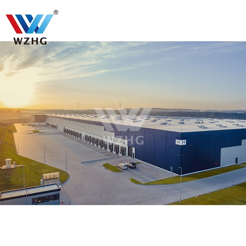 Prefabricated Steel Structure Warehouse Workshop Industrial Light Steel Easy to Install Steel Structure Warehouse