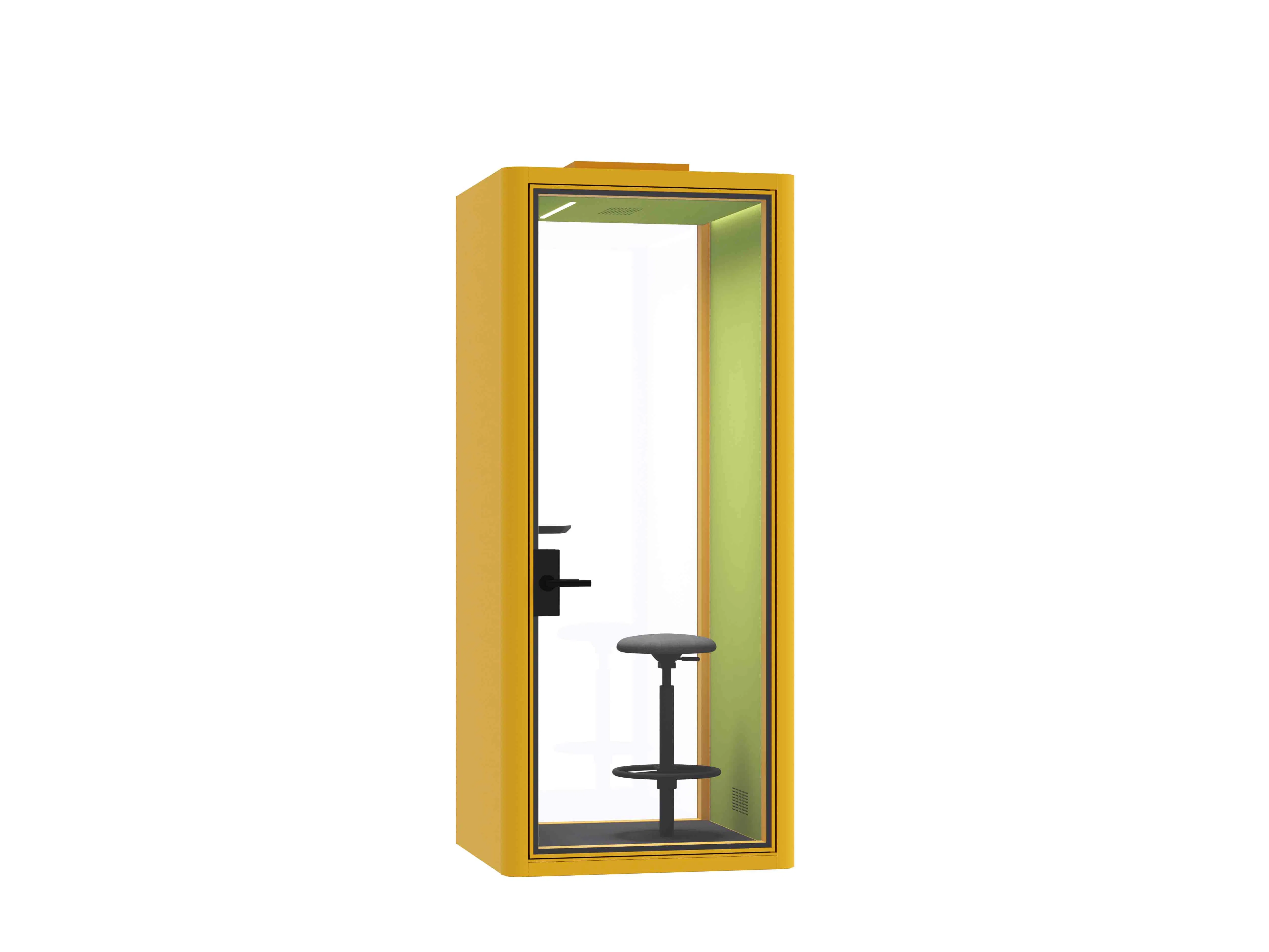 Office Use Sound Insulation Movable Silence Acoustic Phone Booth