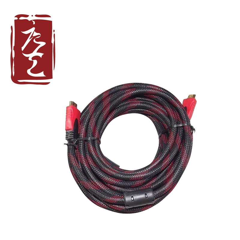 Premium Quality 4K Nylon Woven HDMI Cable for HDTV Monitor Male Connectors