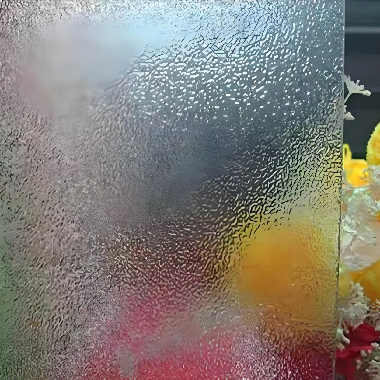 High Quality Wholesale 4mm & 5mm Thickness Nashiji, Millennium, Karatachi, Diamond, Flora, Mistlite Patterned Glass