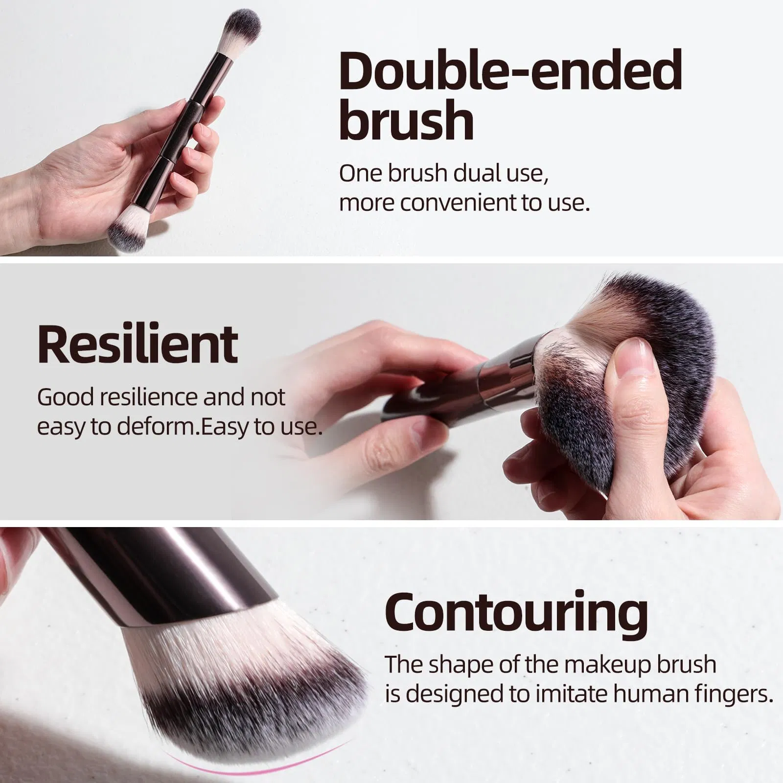 20 PCS Professional Makeup Brush Set with Travel Case