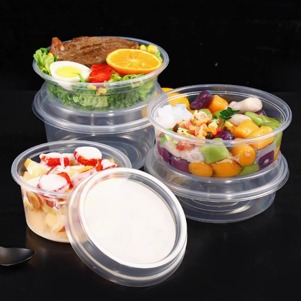 Disposable Meal Box, Fruit Scoop, Packaging Box, Yogurt, Ice Powder, Dessert Preservation Box