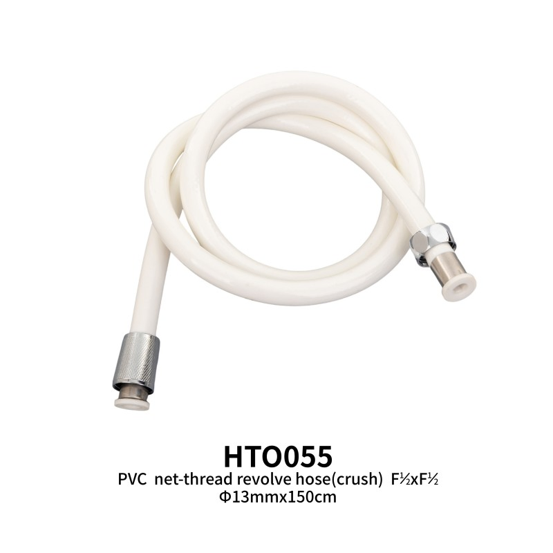 PVC Net-Thread Revolve Hose (crush) F1/2"Xf1/2"