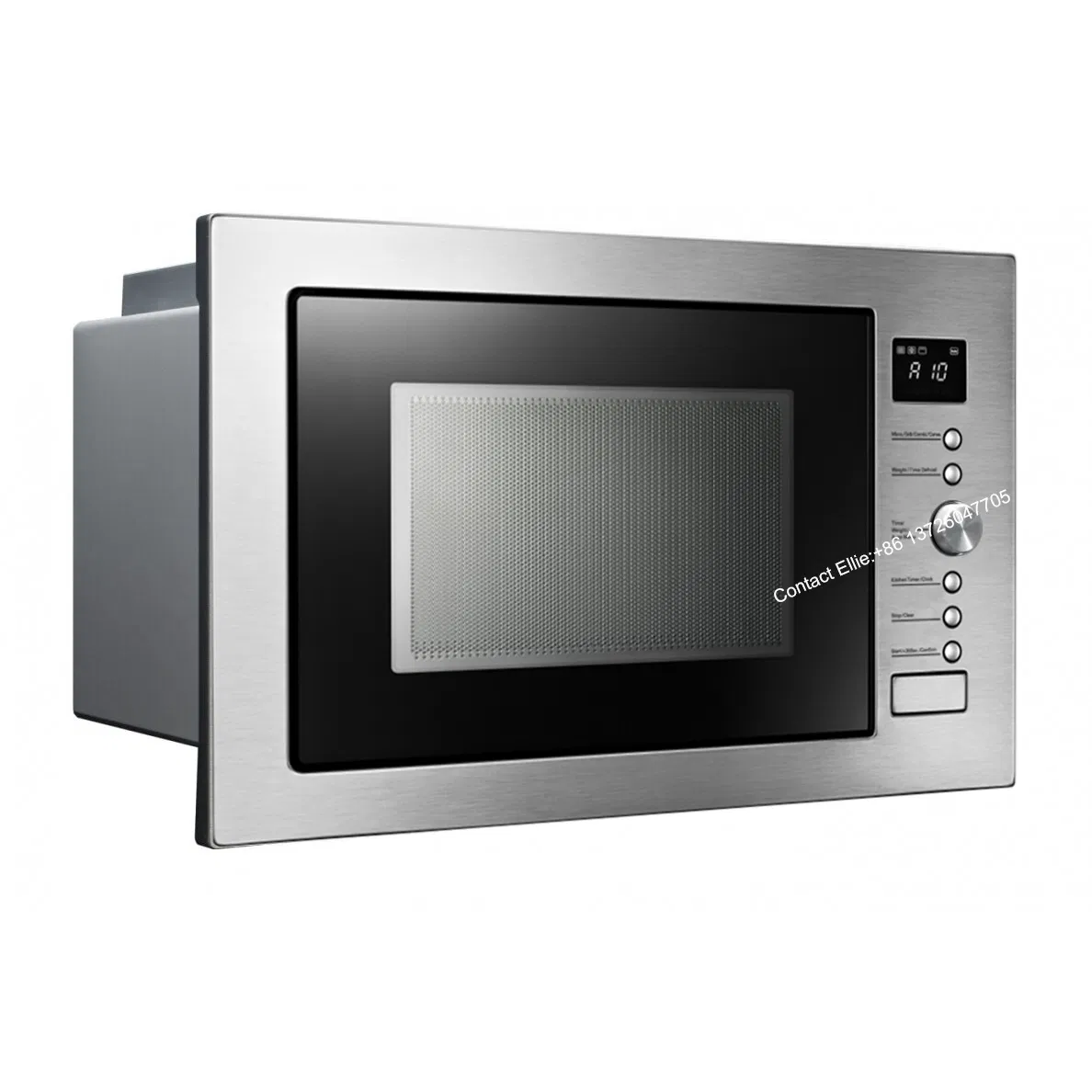 Home Appliance Digital Built in Microwave Oven 34L Stainless Steel Cavity Convection Integrated Microwave with Grill