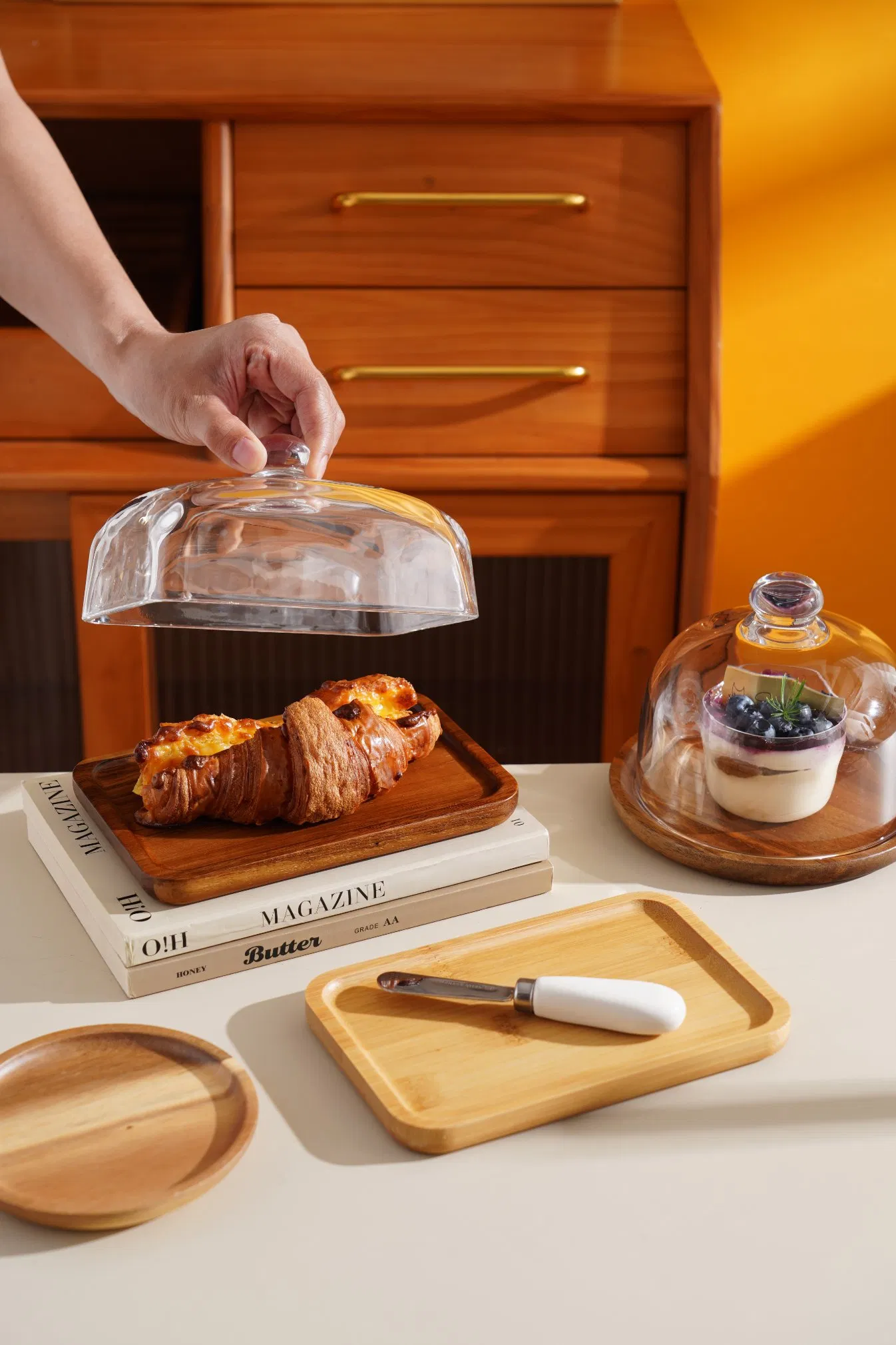 Chic Tiered Dessert Holder for Stylish Fruit Display