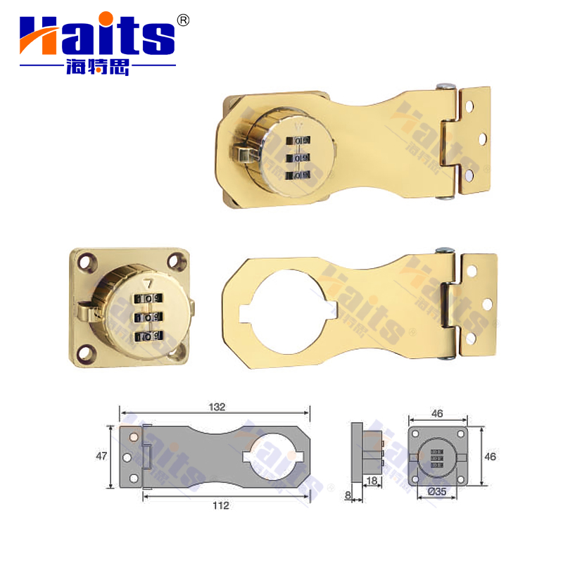 Cabinet and Drawer Safety Accessories Keyless Cabinet Lock OEM Manufacture