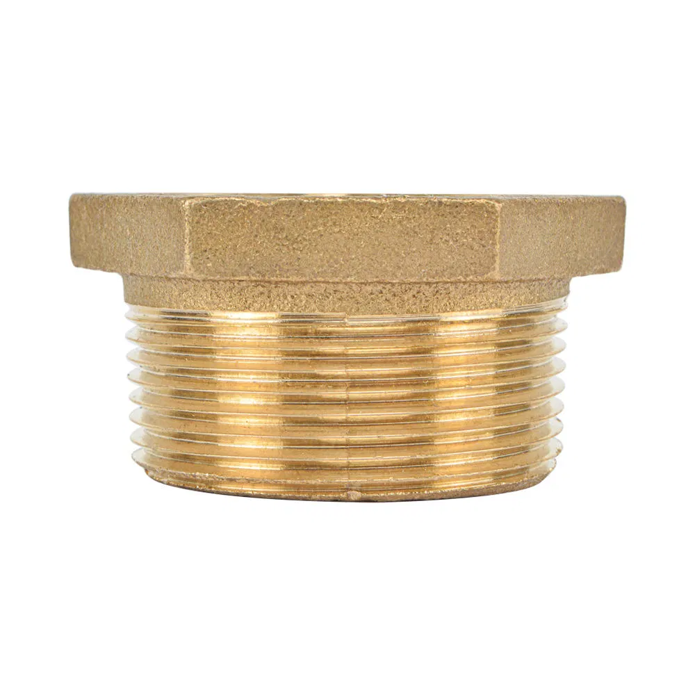 NPT Thread Forged Brass Brass Bush Pipe Fittings