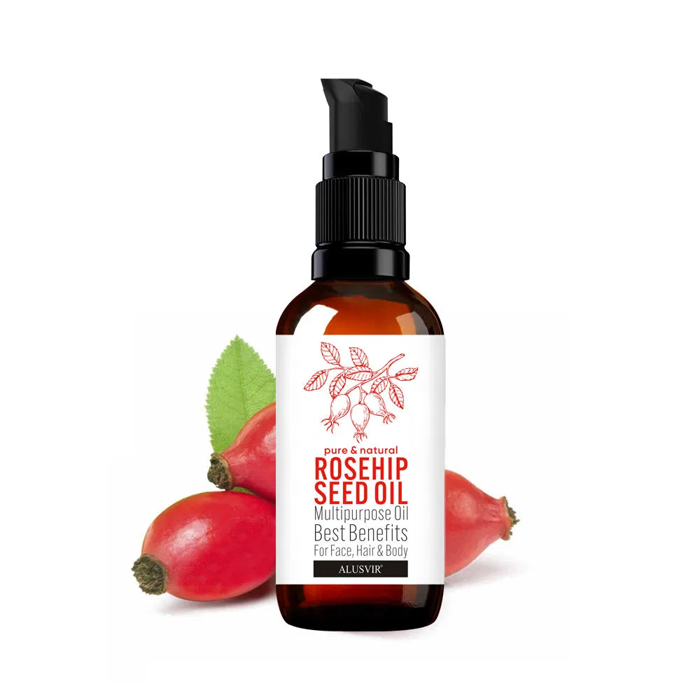Organic Cold Pressed Face Body Hair Rosehip Seed Oil Nourishing Moisturizing
