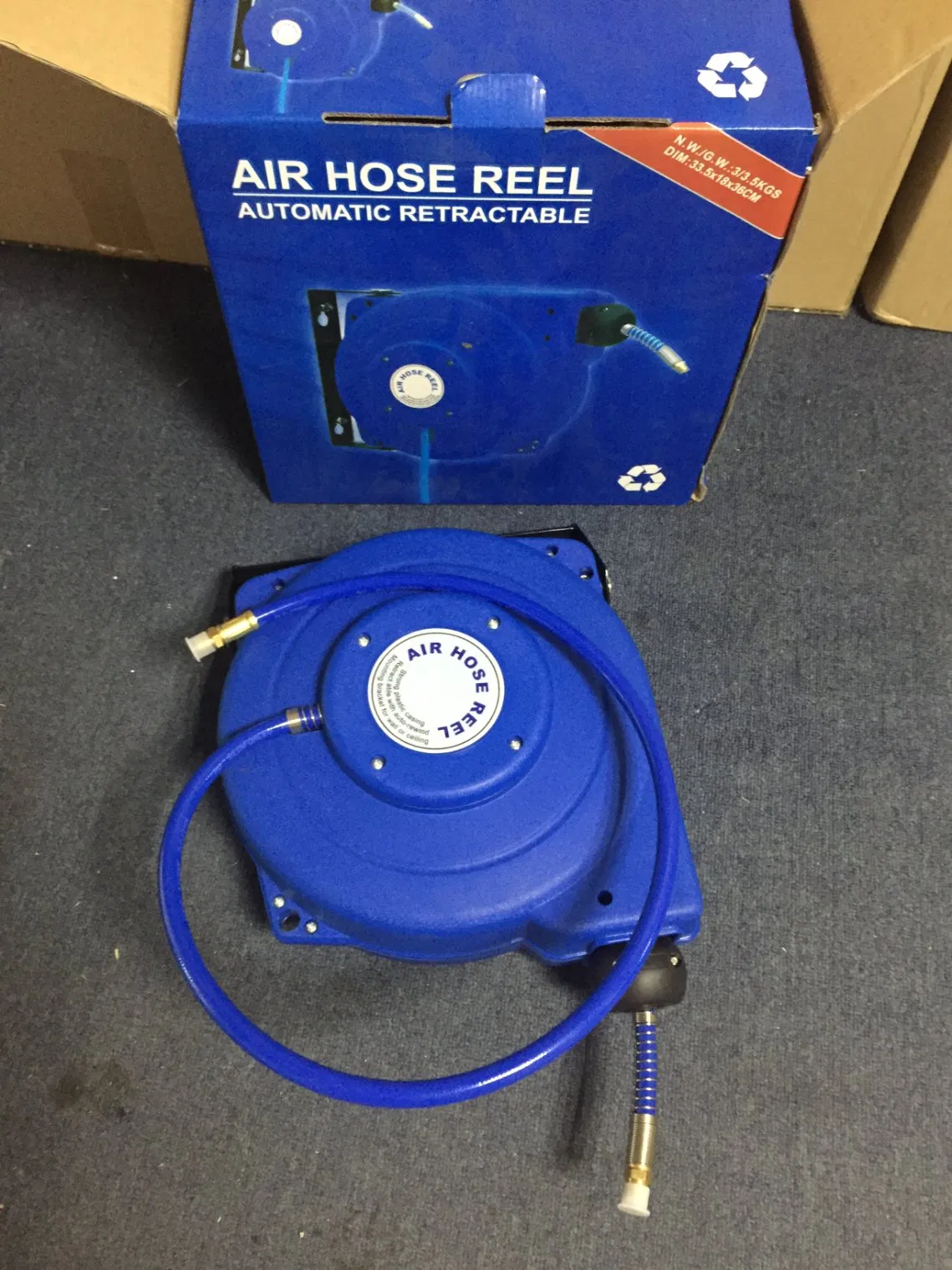 Automatic Rewind Air Hose Reel