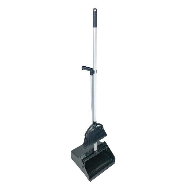 Hot Selling Plastic Cleaning Floor Brush Brooms and Dustpan Set