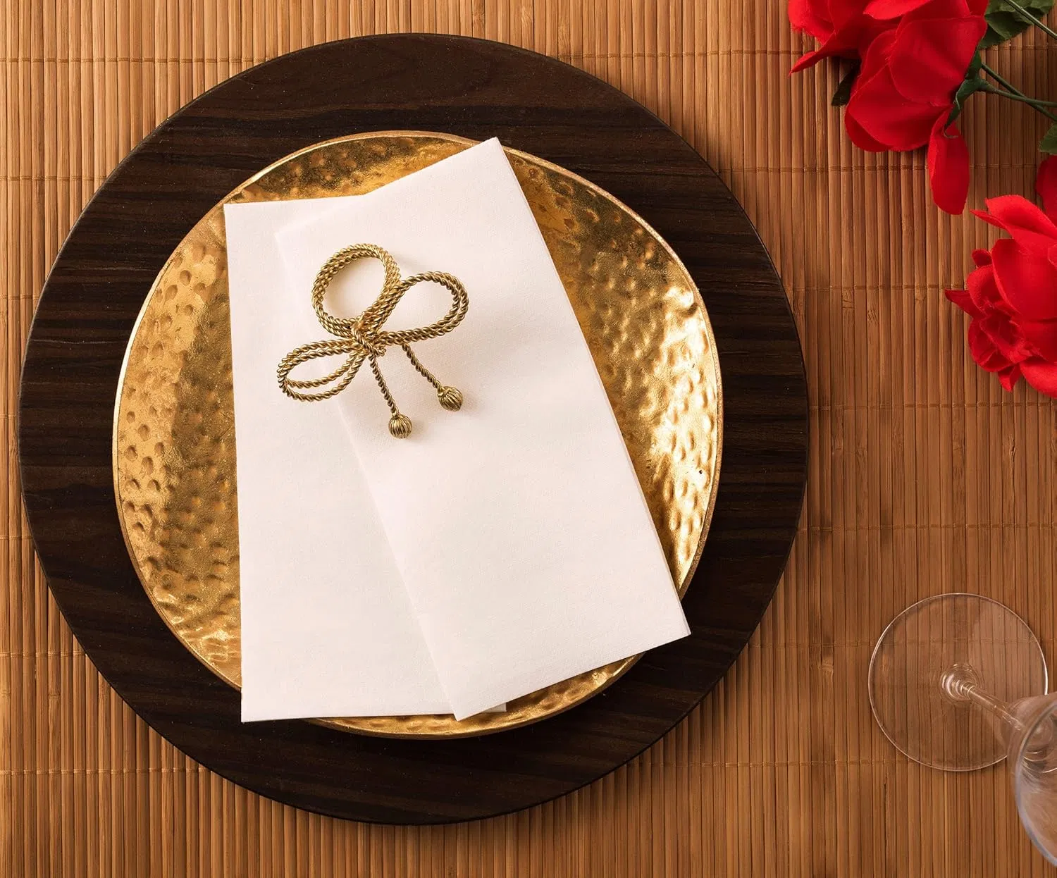 1/8 Fold 20 X 10cm Wood Pulp Dinner Napkin for Hotel