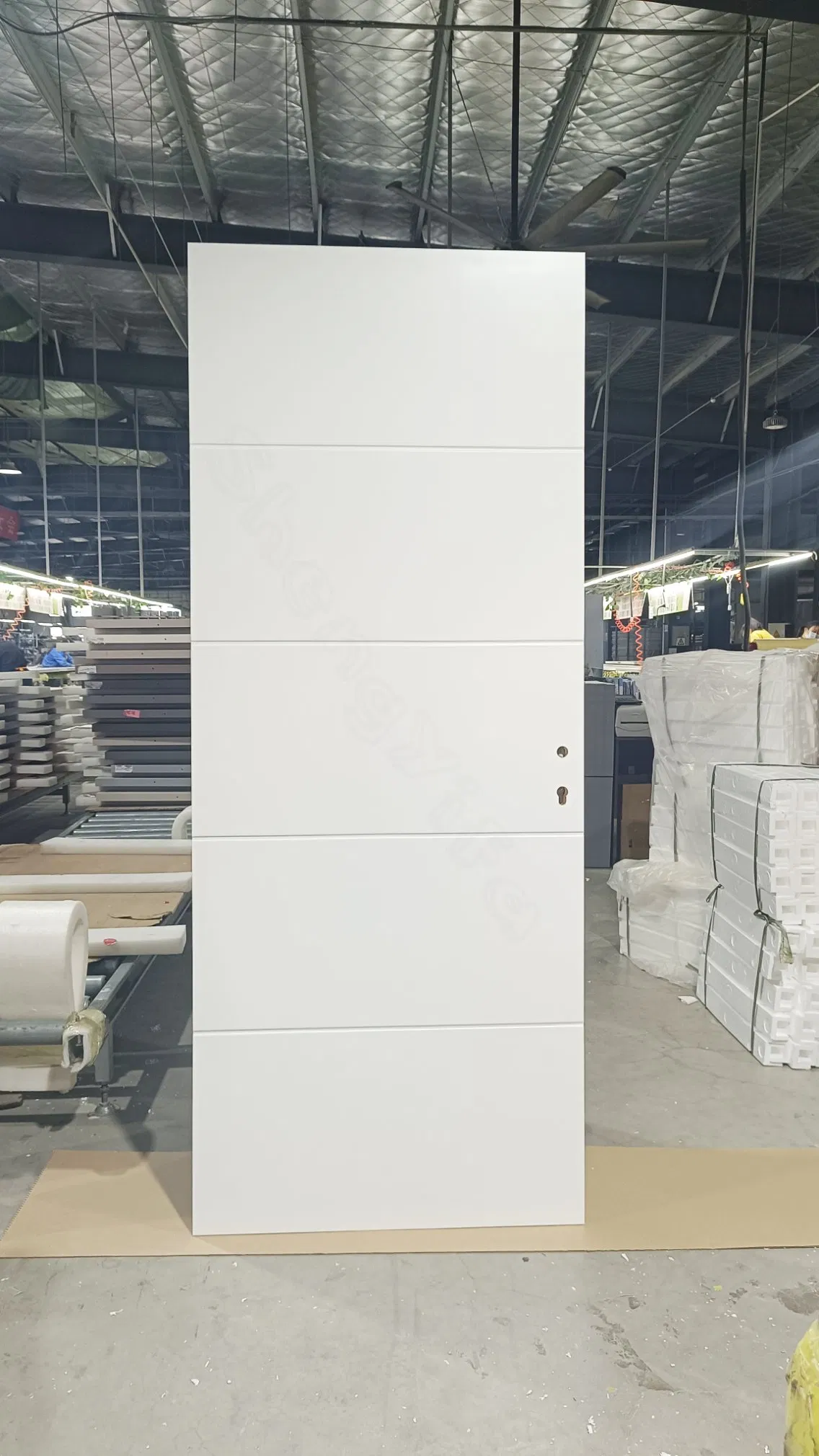 Wooden Plastic Polymer 2mm 3.5mm Waterproof WPC Composite PVC Door Skin