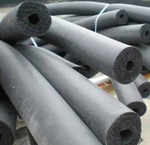 Thickness10-70mm Plastic Ducting Nitrile Rubber Foam Insulation Tube Pipe