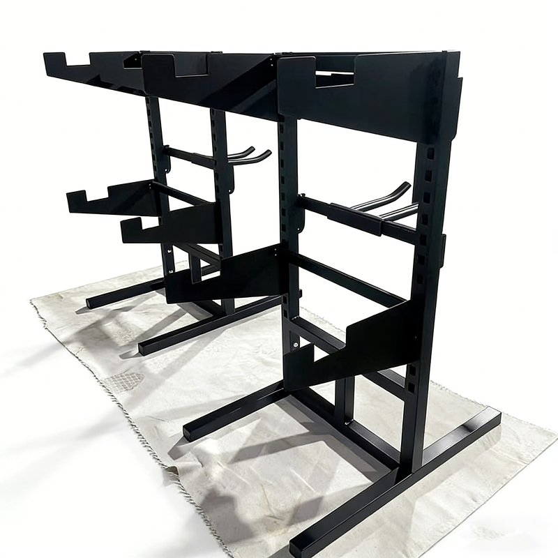 Металлическая напольная стойка для инструмента