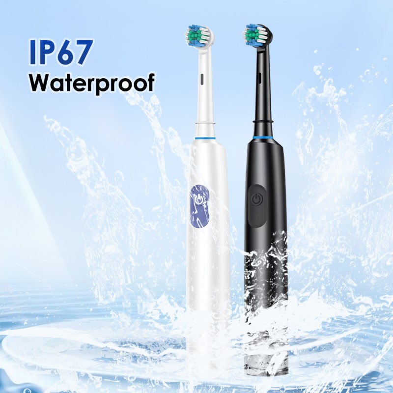 Advanced Electric Toothbrush with 5-Speed Settings and Rechargeable Battery