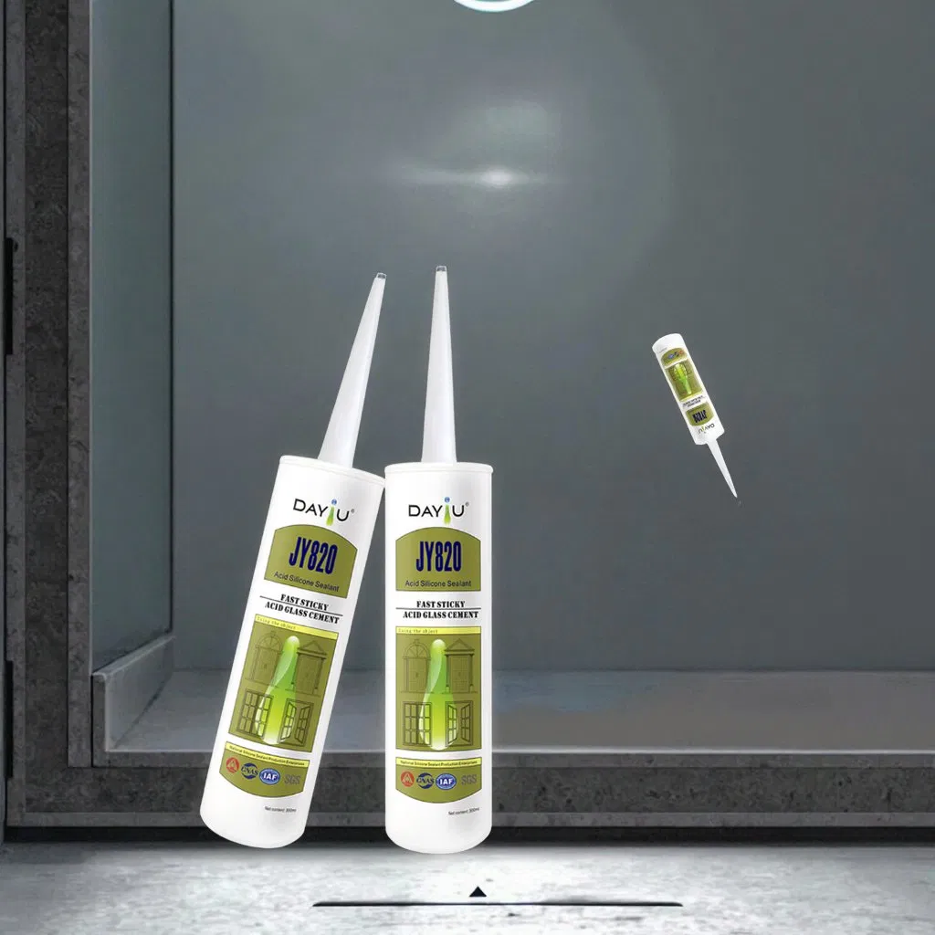 Gap Filling Door and Windowframe Bonding and Jointing Acid Silicone Sealant
