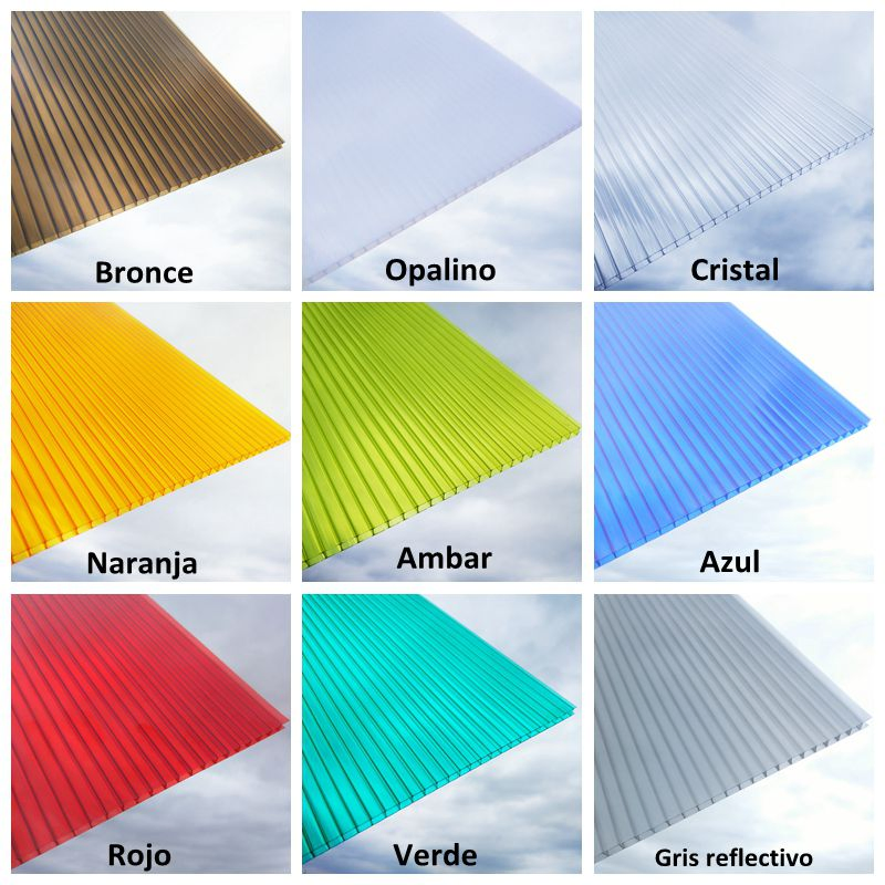 100% Virgin Materials Ten Years Guarteen PC Greenhouse Polycarbonate Sheet