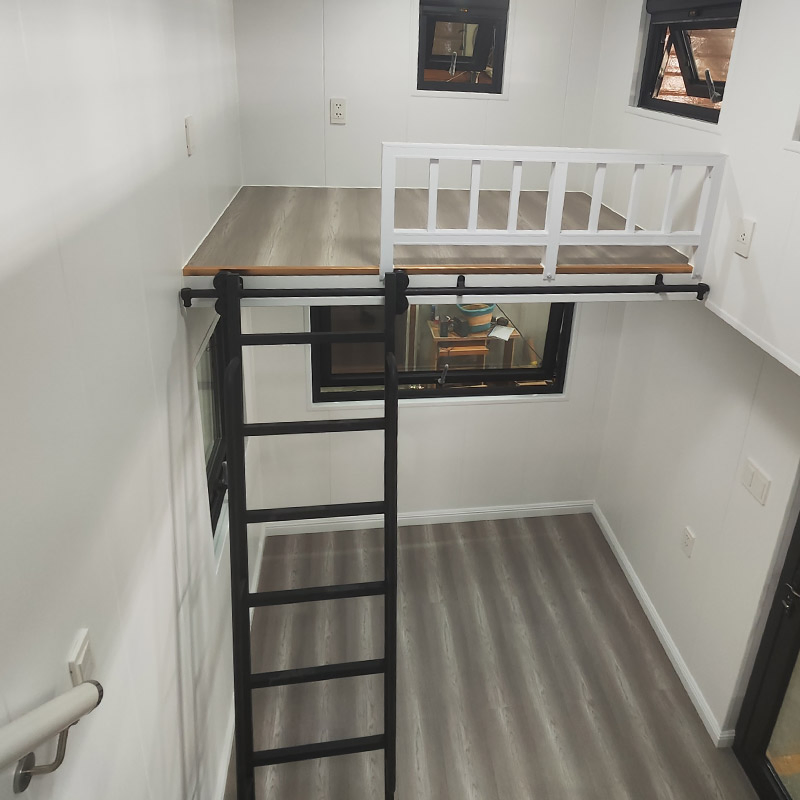 Prefabricated Modular House Tiny House on Wheels Construction 2 Bedroom Small House Kits