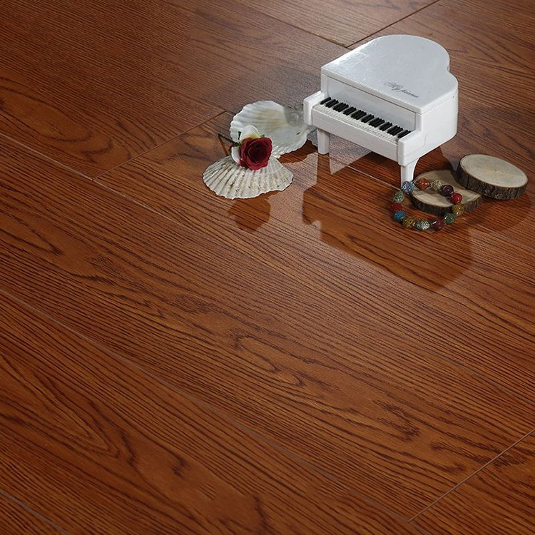 Eco-Friendly Handscraped Brushed Hardwood Parquet Timber Floor Grey Herringbone Wood Flooring Tile