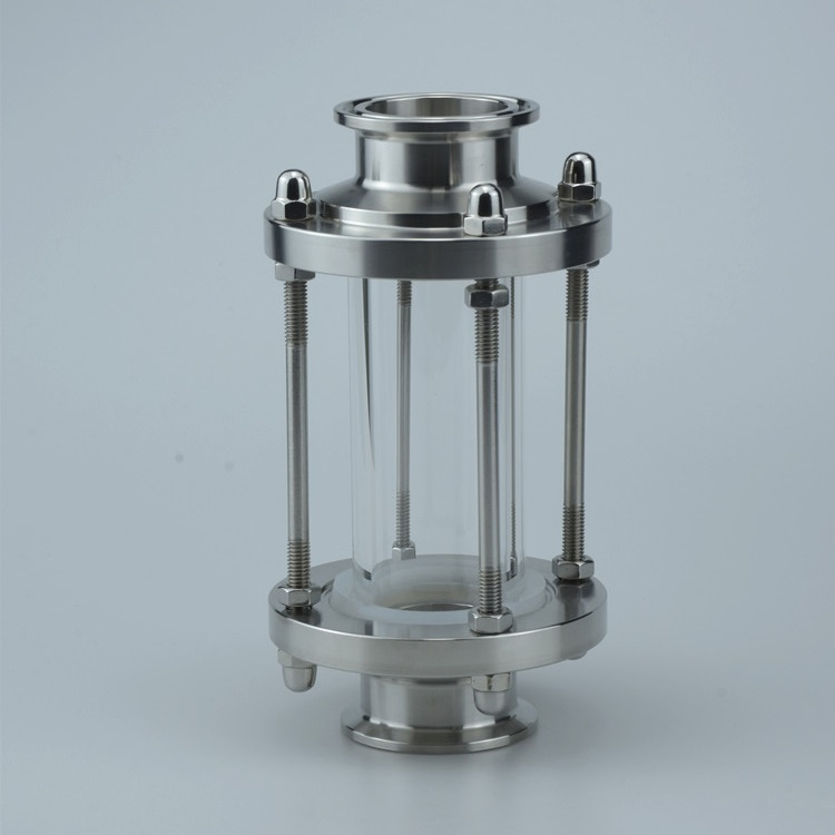 DIN Stainless Steel SS304 SS316L Tri Clamp Sanitary Quick-Install Sight Glass
