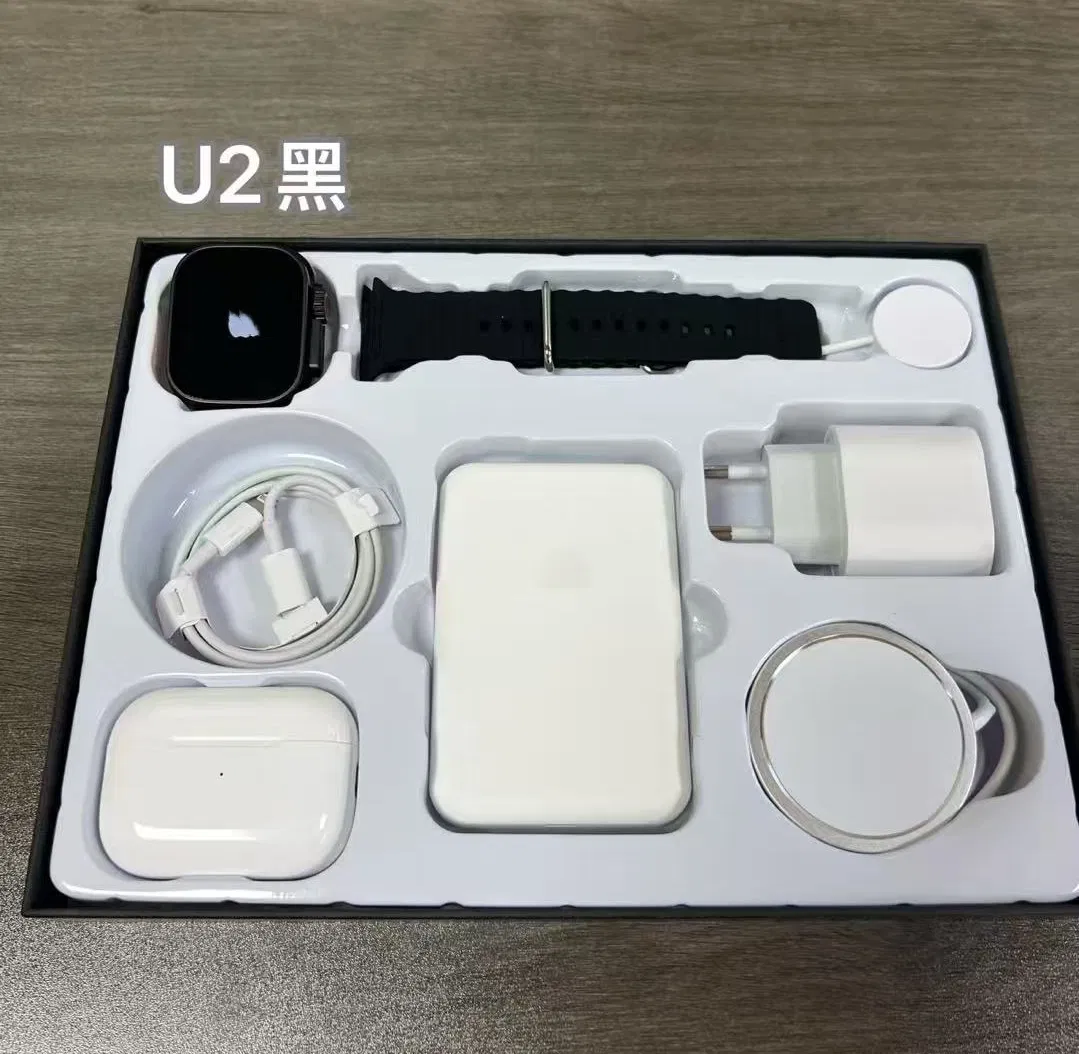 Smartwatch Ultra2 S10 Earphone PRO2 Magsafe Charger 20W Adapter Travel Kit Gift Pack for 14PRO Max 15PRO Max 16PRO Max