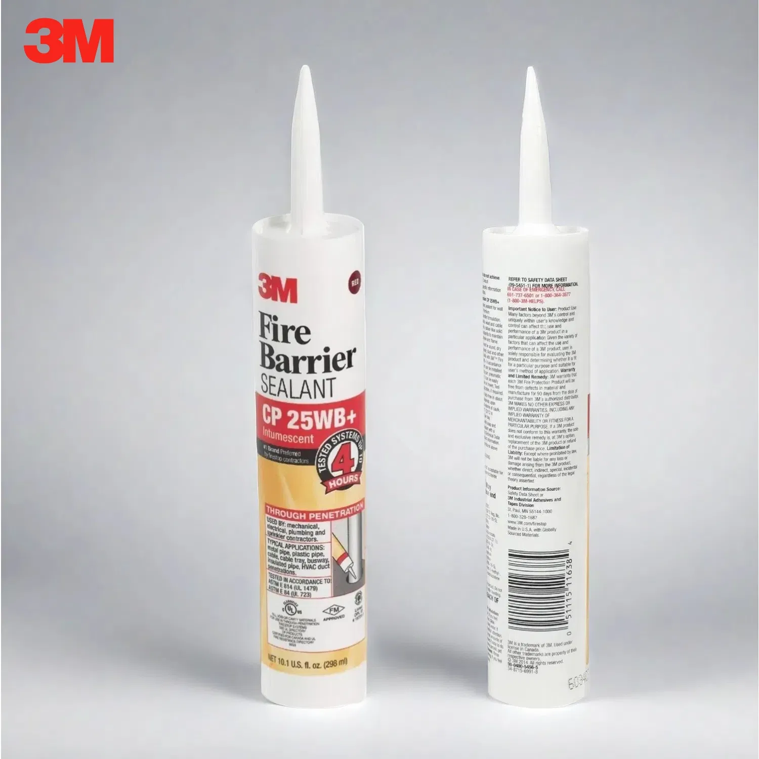 Water Activated Fire Barrier Sealant for Home Gaps
