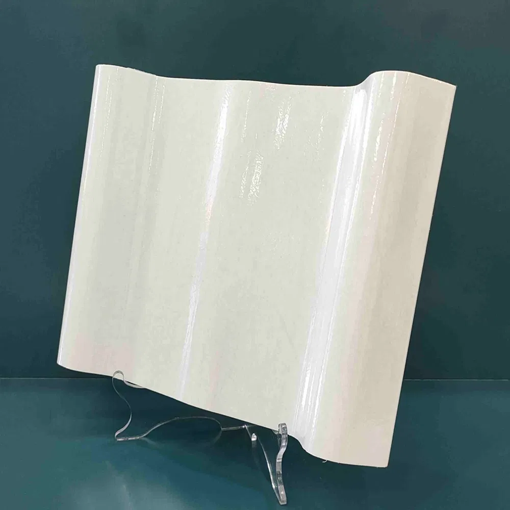 White FRP Corrugated Sheet Fiberglass FRP Trapezoid Sheet