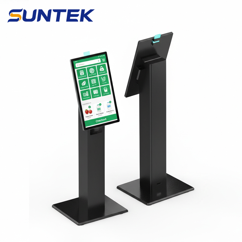 WiFi 4G NFC Self Ordering Kiosk 15.6-Inch Suntek Payment Machine for Retail