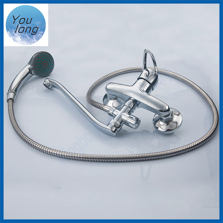 Brass Single Handle Bathtub Faucet Bathtub Mixer Water Tap