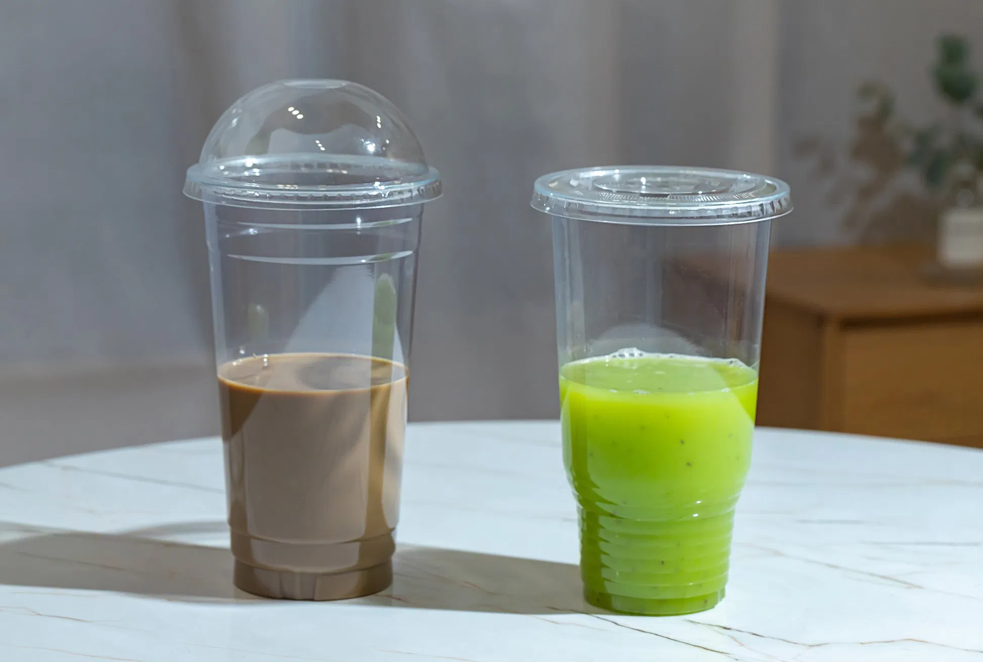 Стакан для напитков PET 32oz с крышкой и логотипом