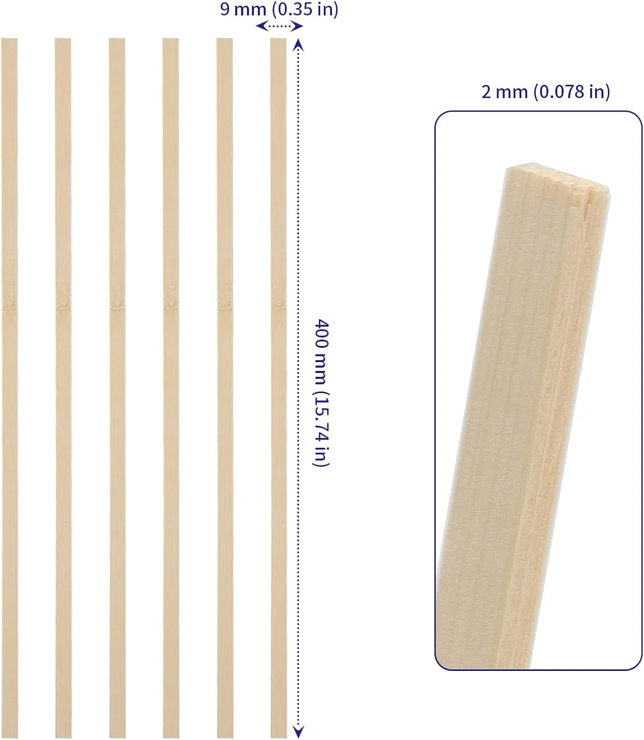 400 Pieces of Natural Bamboo for Artistic Processing