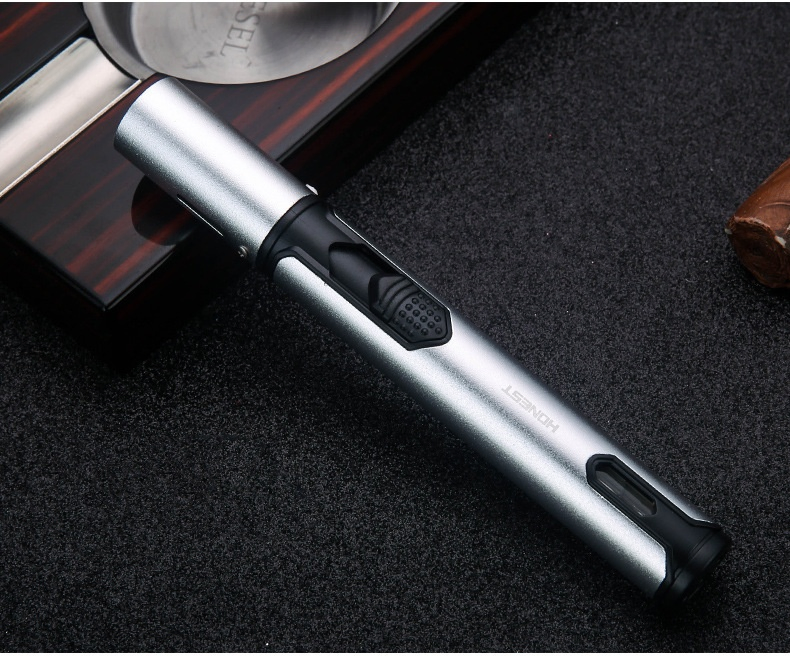 Wholesale Windproof Cigar Spray Gun Portable Outdoor Large Capacity Lighter