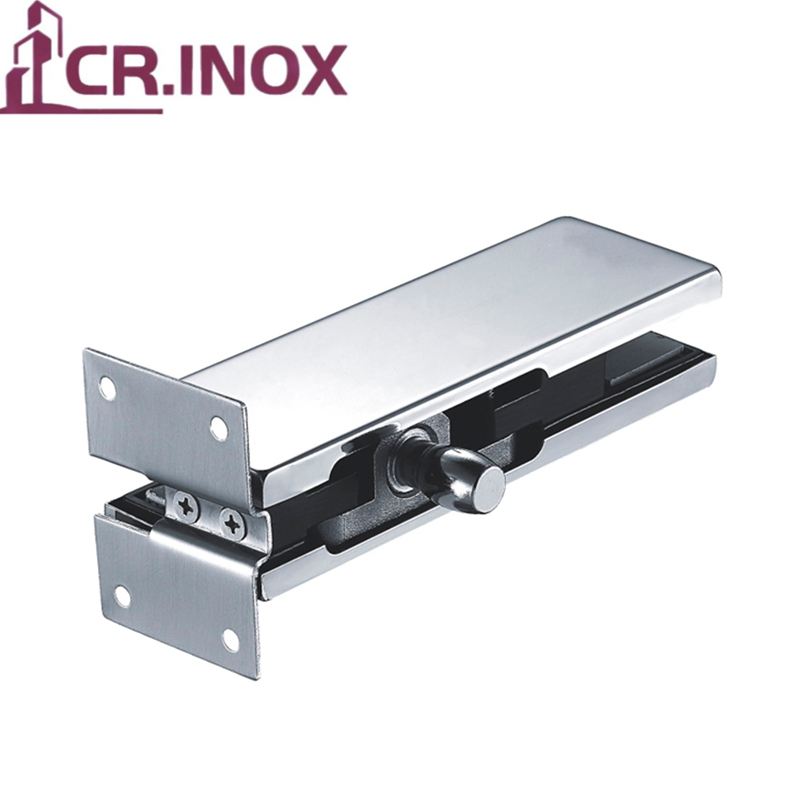 Manufacturer Glass Door Clamp Tempered Glass Door Accessories Patch Fitting Lock Frameless Glass Patch Fitting