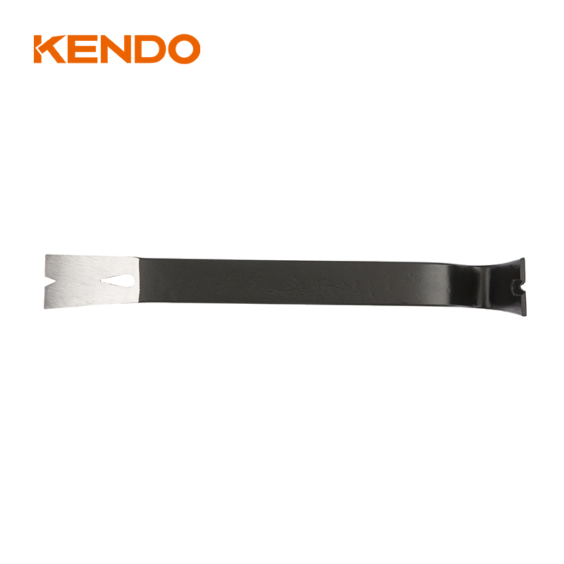 Kendo Flat Pry Bar with Nail Slot in End and Center for Access to Pulling Nails
