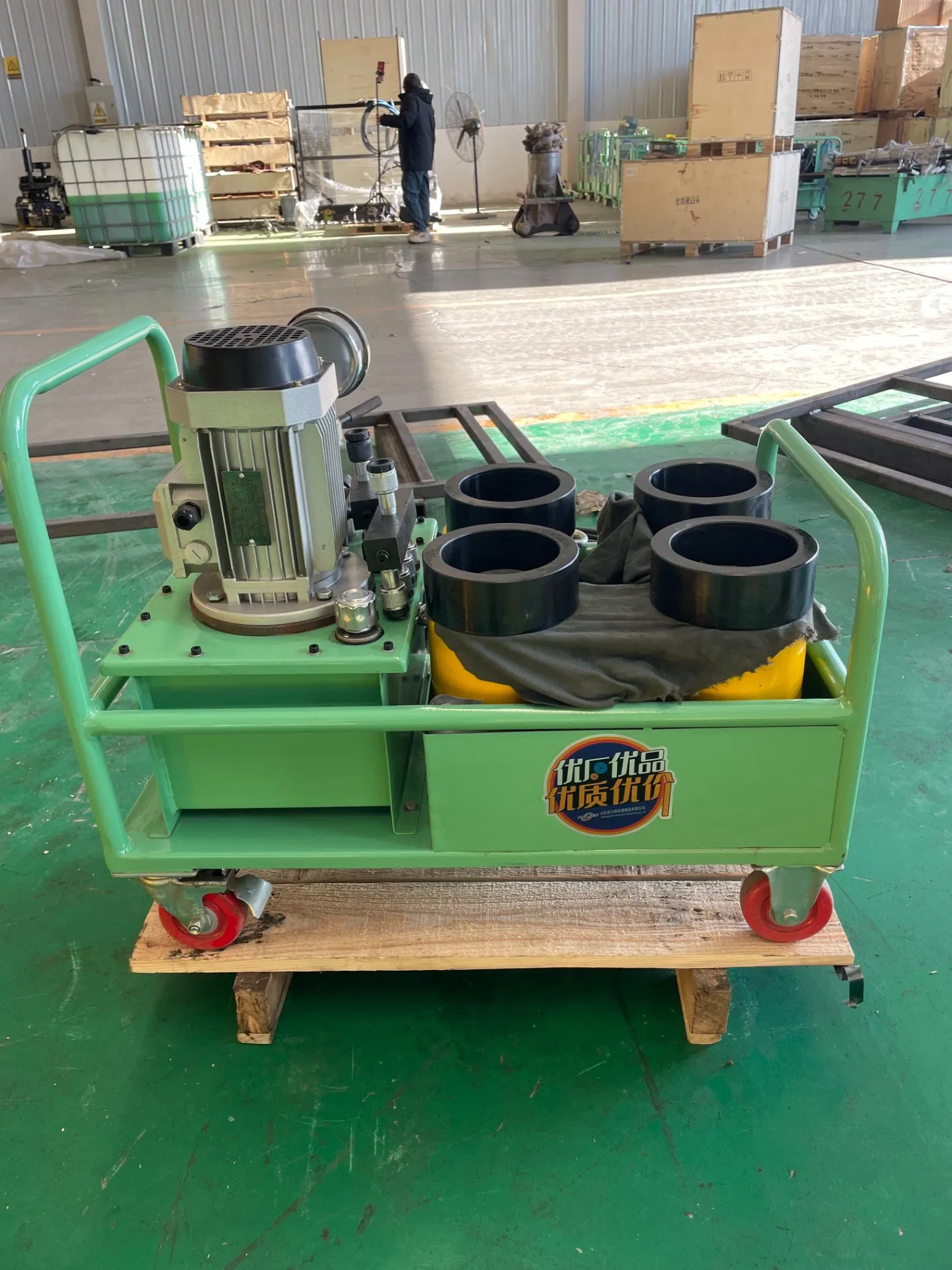 Plate Heat Exchanger Hydraulic Tool Ideal for Compressing Large Plate Packs