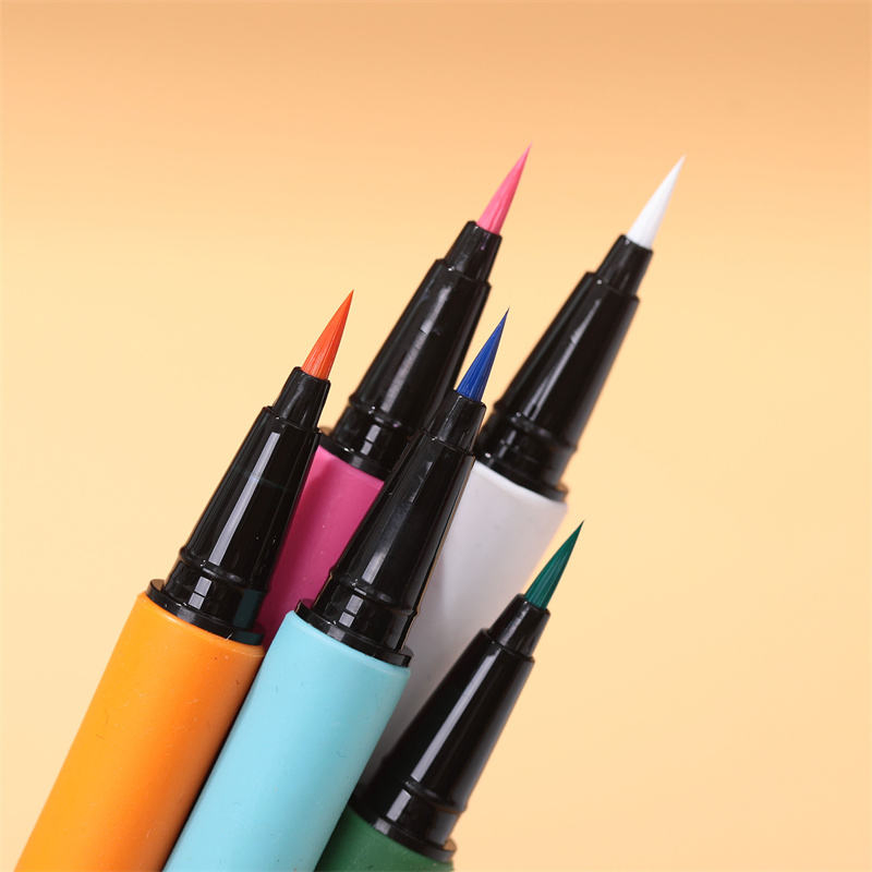 Various Vegan Matte Organic Private Label Long Lasting Waterproof Eye Liner Pen with Matched Colors