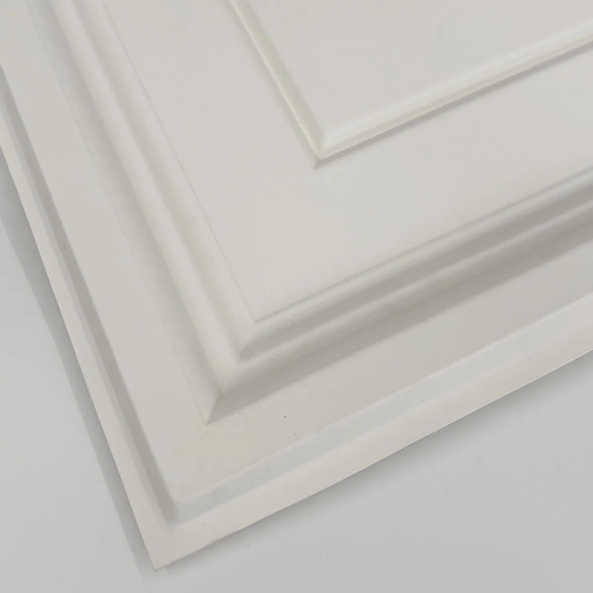 Decorative Bathroom Bedroom Kitchen Hotel White PVC Ceiling Tiles Roof Cladding Acoustic