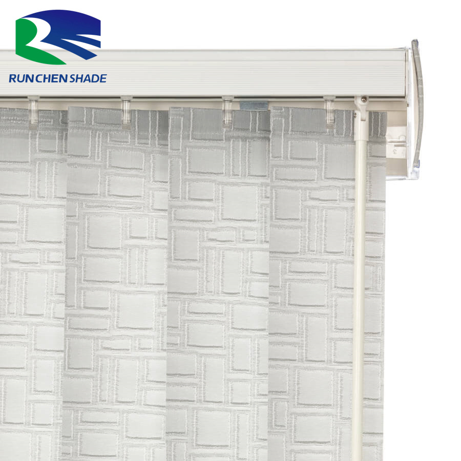 Modern Vertical Curtain Waterproof Electric Format Living Room